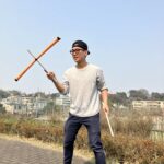 練習すると実を結ぶ　デビルスティック個人レッスン
